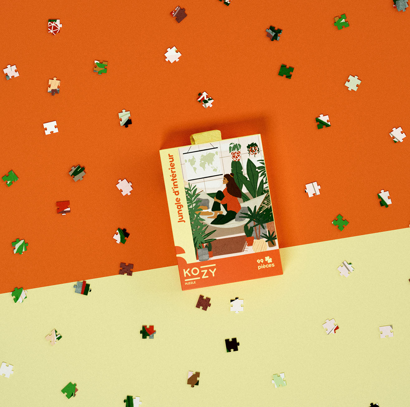 Jungle d'intérieur - Puzzle 99 pièces