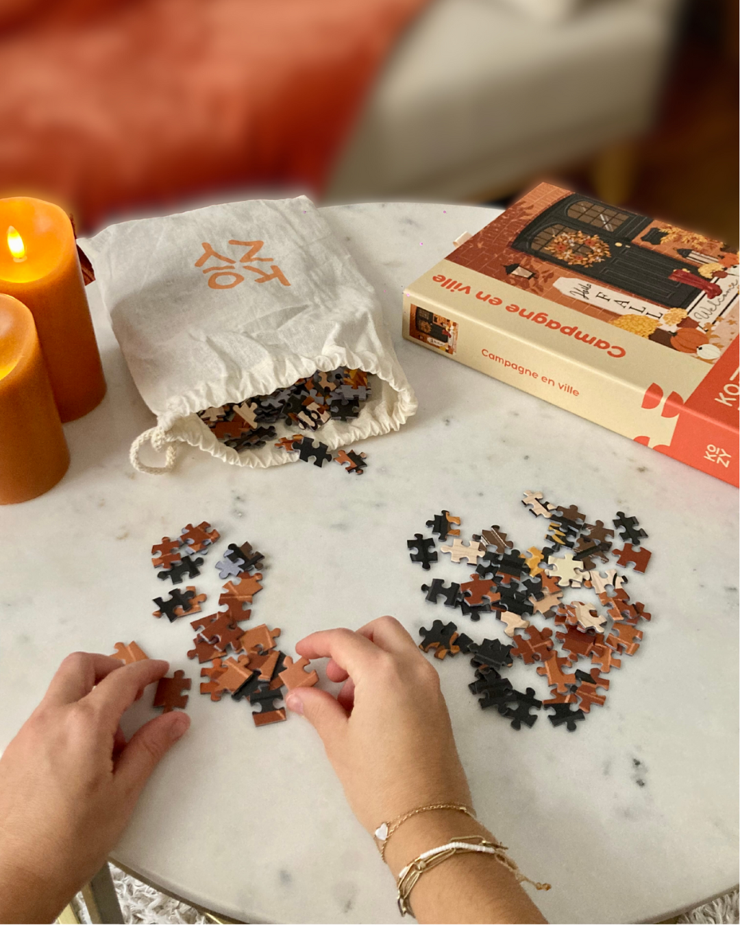Campagne en ville - Puzzle 1000 pièces - Rupture de stock