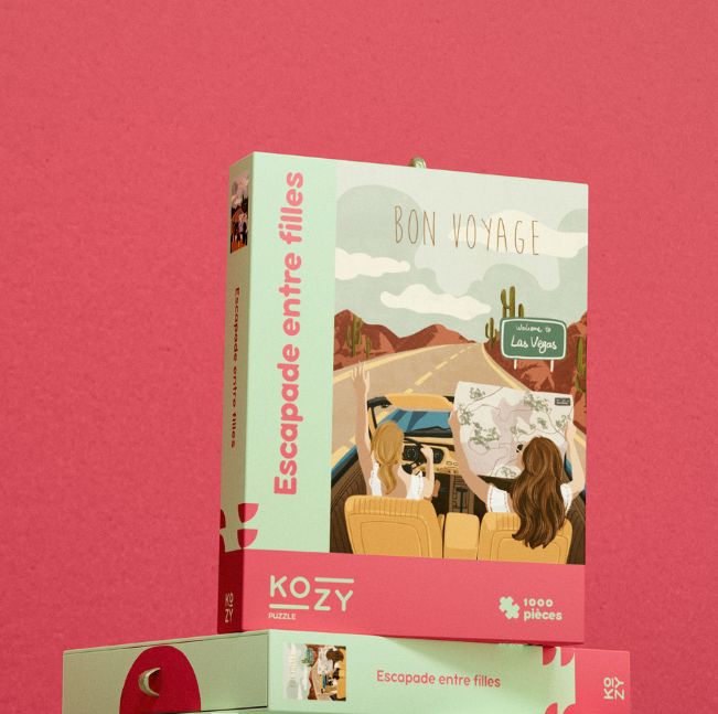 Escapade entre filles - Puzzle 1000 pièces 🟠 Plus que quelques unités disponibles