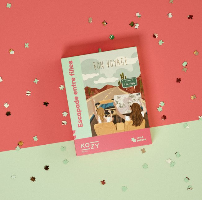 Escapade entre filles - Puzzle 1000 pièces 🟠 Plus que quelques unités disponibles