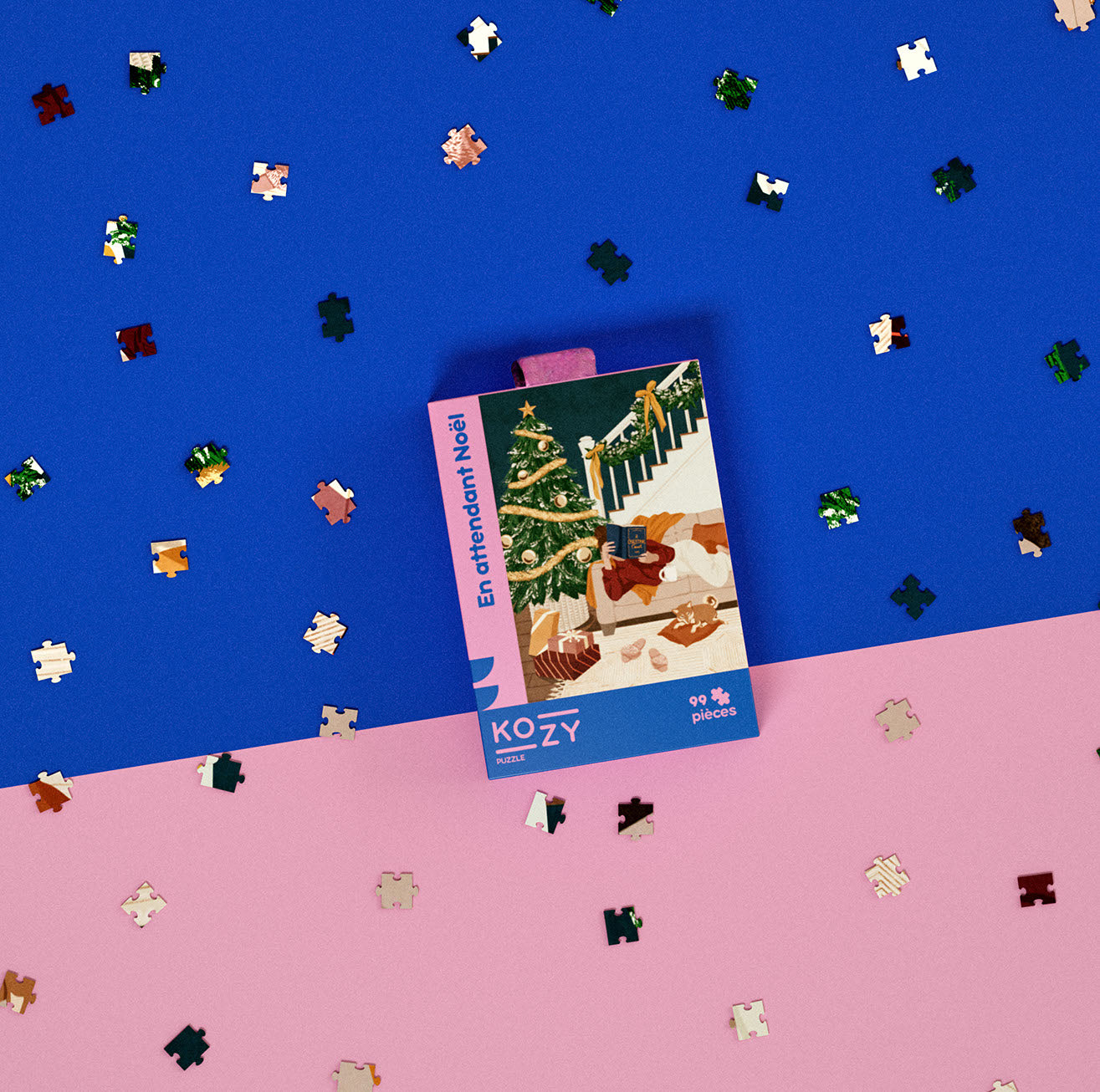 En attendant Noël - Puzzle 99 pièces
