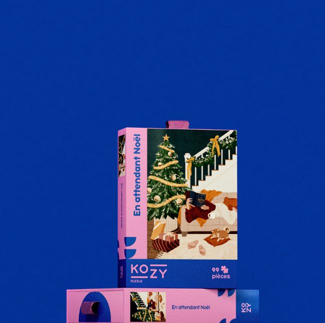 En attendant Noël - Puzzle 99 pièces