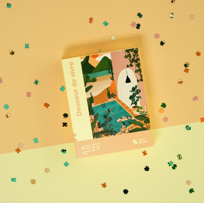 Douceur de vivre - Puzzle 1000 pièces
