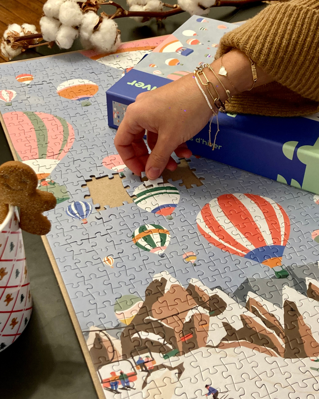 Ballons d’hiver - Puzzle 1000 pièces 🟠 Plus que quelques unités disponibles