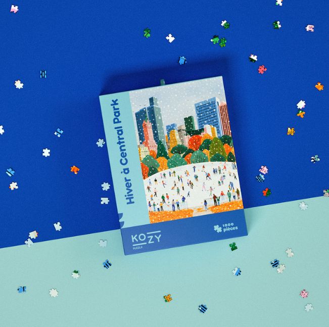 Hiver à Central Park - Puzzle 1000 pièces 🟠 Plus que quelques unités disponibles