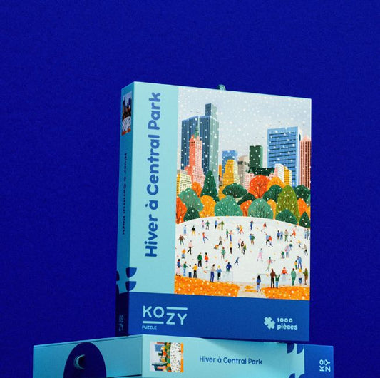 Hiver à Central Park - Puzzle 1000 pièces 🟠 Plus que quelques unités disponibles