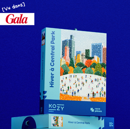 Hiver à Central Park - Puzzle 1000 pièces 🟠 Plus que quelques unités disponibles
