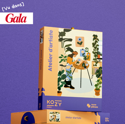 Atelier d’artiste - Puzzle 1000 pièces