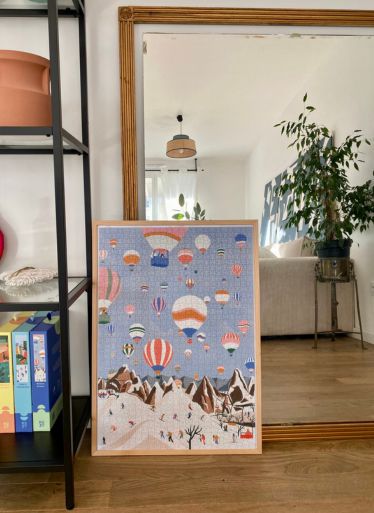 Ballons d’hiver - Puzzle 1000 pièces 🟠 Plus que quelques unités disponibles