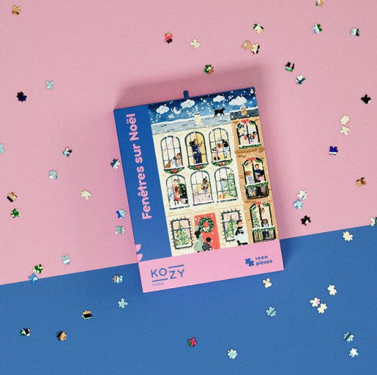 Fenêtres sur Noël - Puzzle 1000 pièces - 🔥 Victime de son succès !