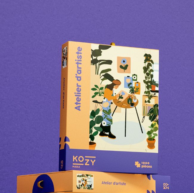 Atelier d’artiste - Puzzle 1000 pièces
